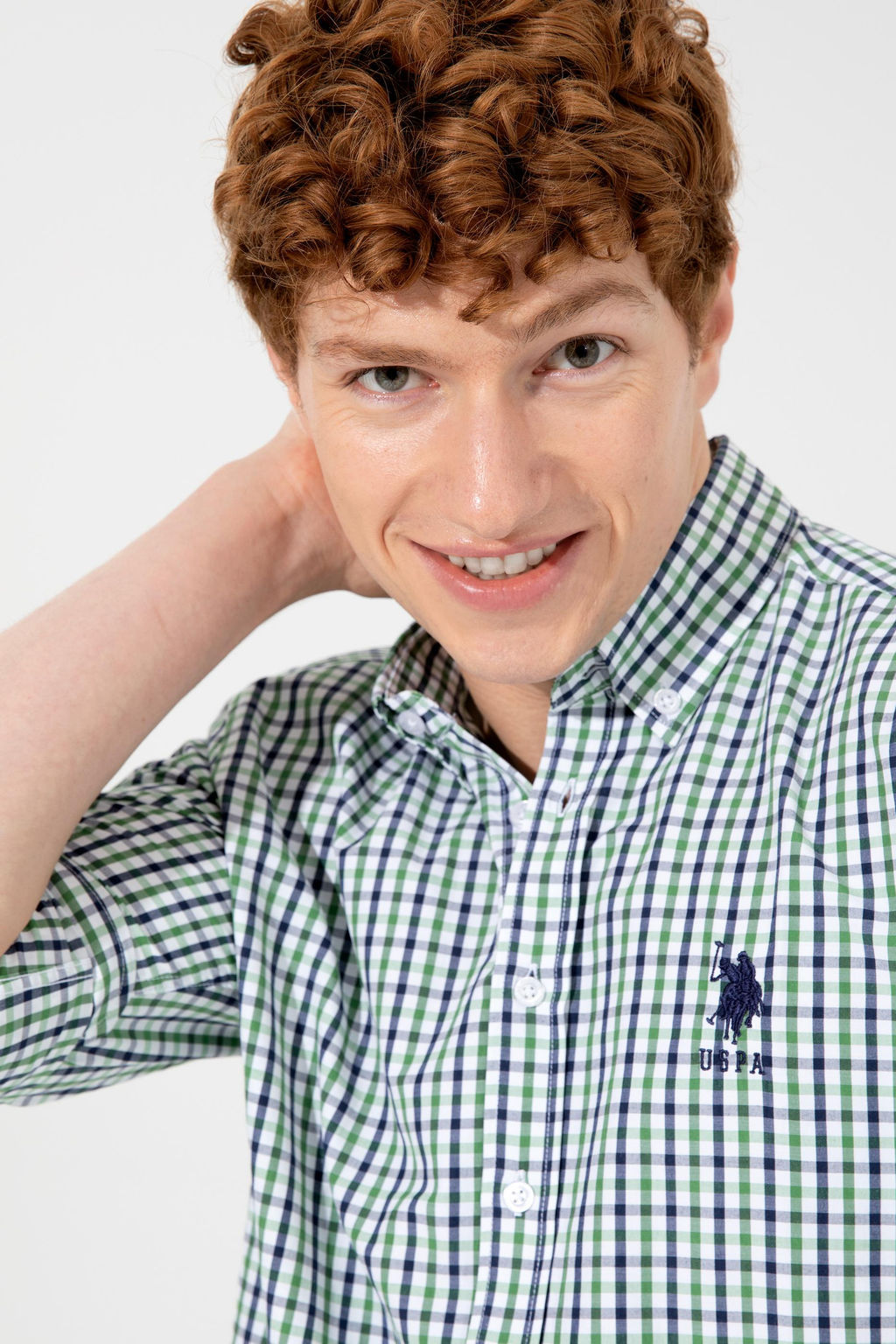 Erkek Ye_il Uzun Kollu G_mlek