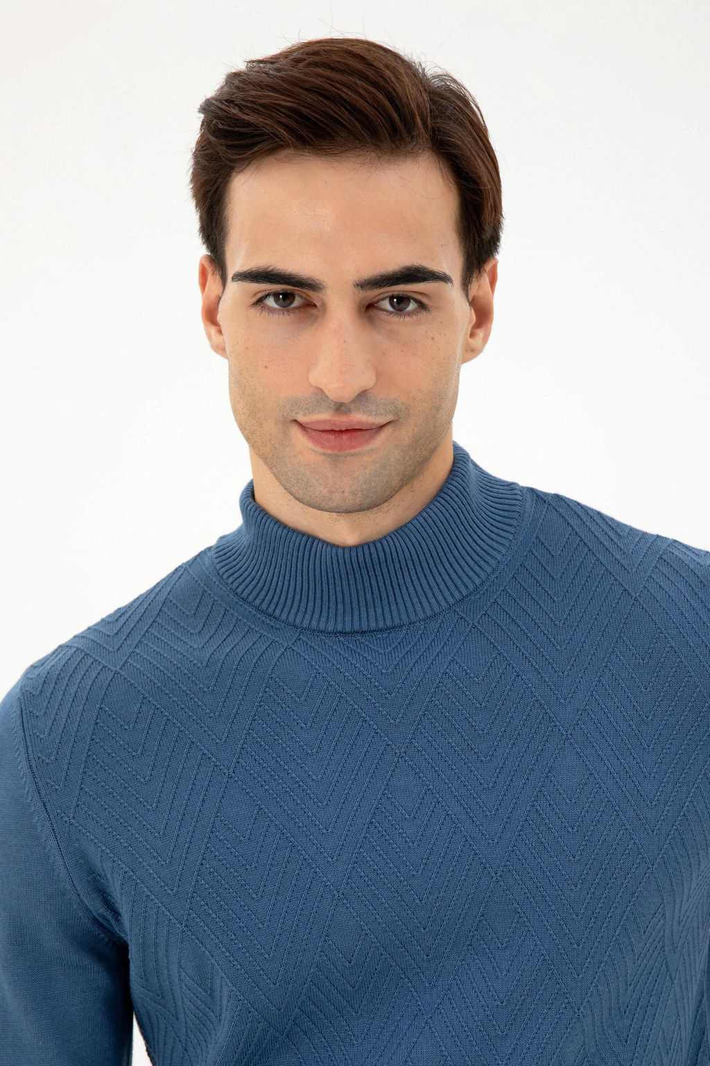 Мужской темно-синий свитер Неожиданная скидка в корзине - U.s. polo assn фото 2