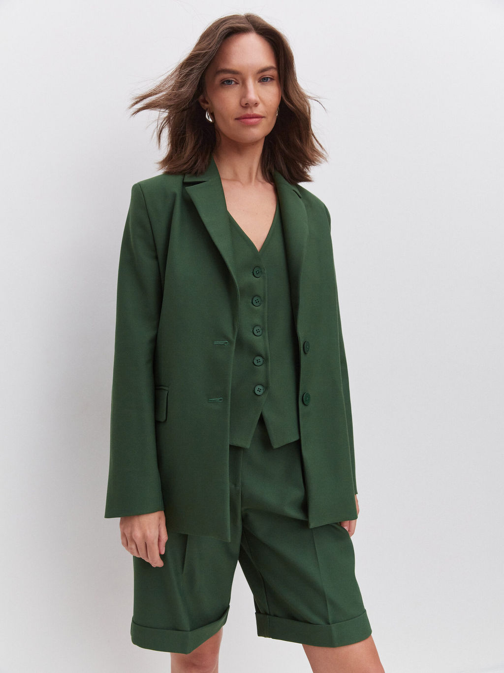 Однобортный жакет из вискозы - TO BE ONE фото 2