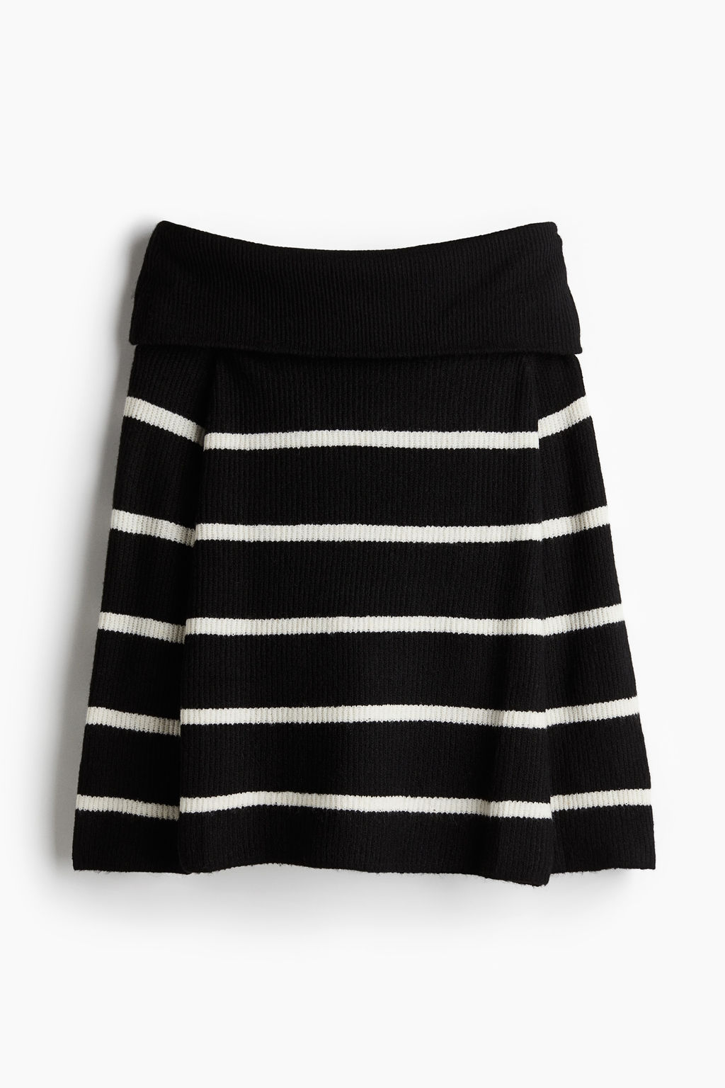 Jersey off-the-shoulder en punto de canale - H&m фото 6