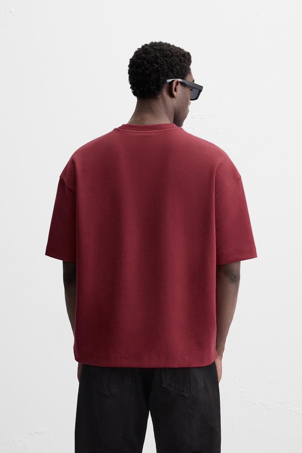 RAISED TEXT T-SHIRT - Zara фото 3