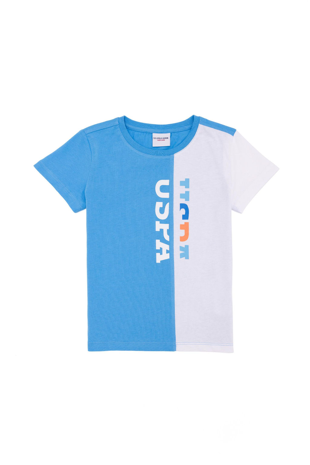 U. S. Polo Assn Детская бирюзовая футболка с круглым вырезом - U.s. polo assn фото 4