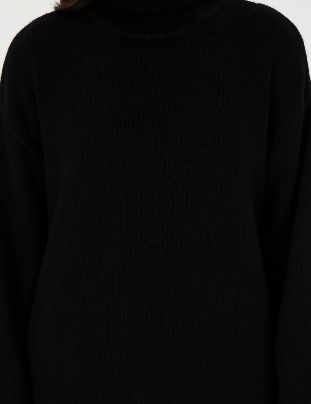 Siyah Oversize Kazak - Pierre cardin фото 6