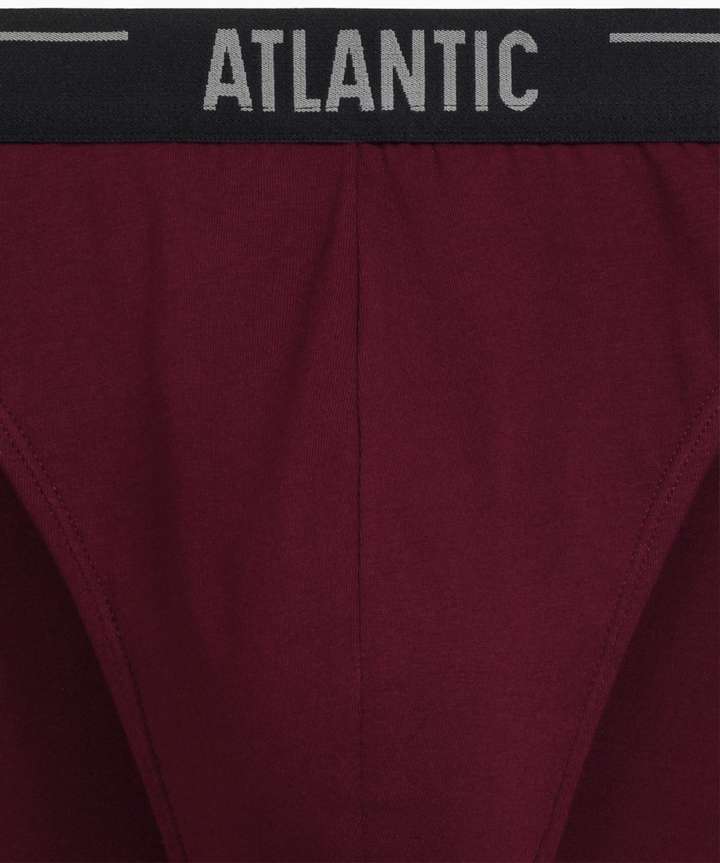 ATLANTIC 3MP-094 Трусы спорт Solid - набор (3 шт.) темно-фиолетовый + черный + темный хаки  фото 4