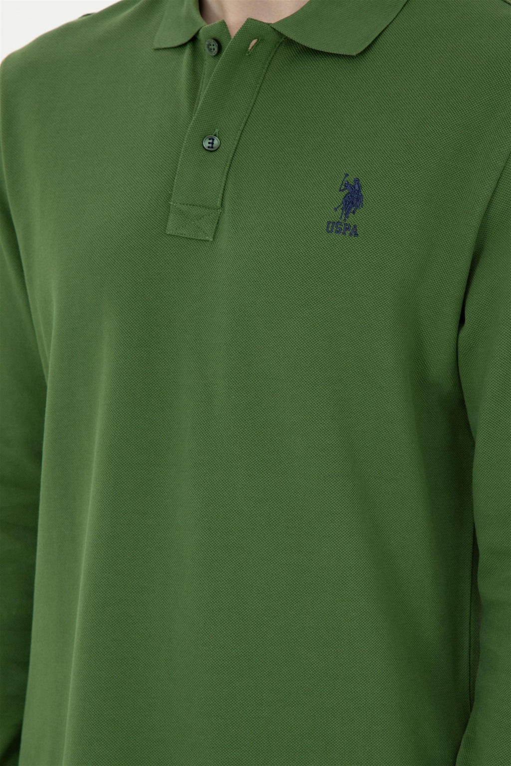 Мужской зеленый базовый свитшот Неожиданная скидка в корзине - U.s. polo assn фото 7