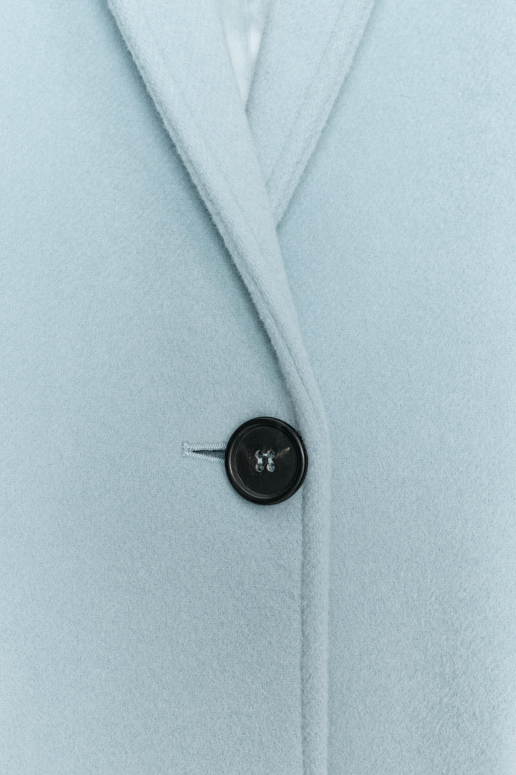 FITTED WOOL BLEND COAT ZW COLLECTION - Zara фото 8