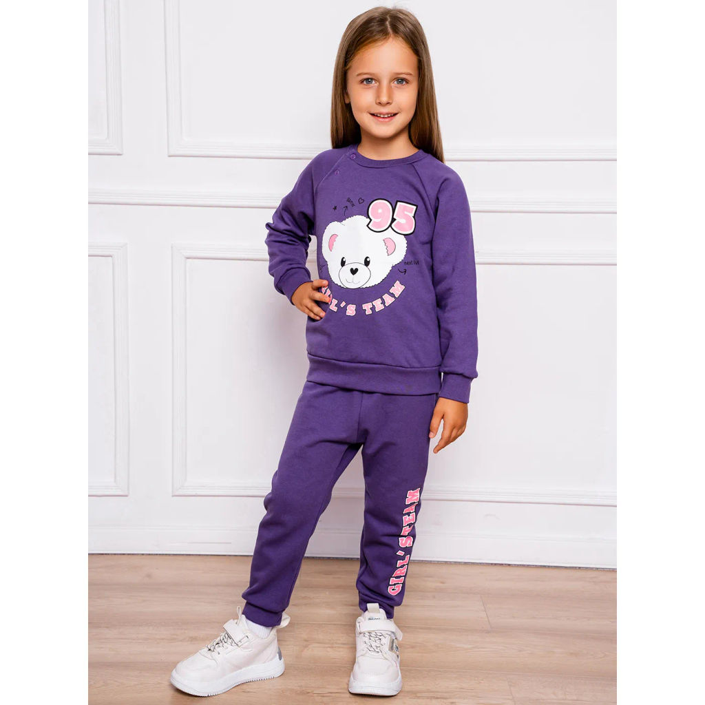 Костюм футер 2х нитка начёс 8027310802 8027310802 купить оптом по цене 666 ?| Фабрика детской одежды Юлла - Youlala фото 7