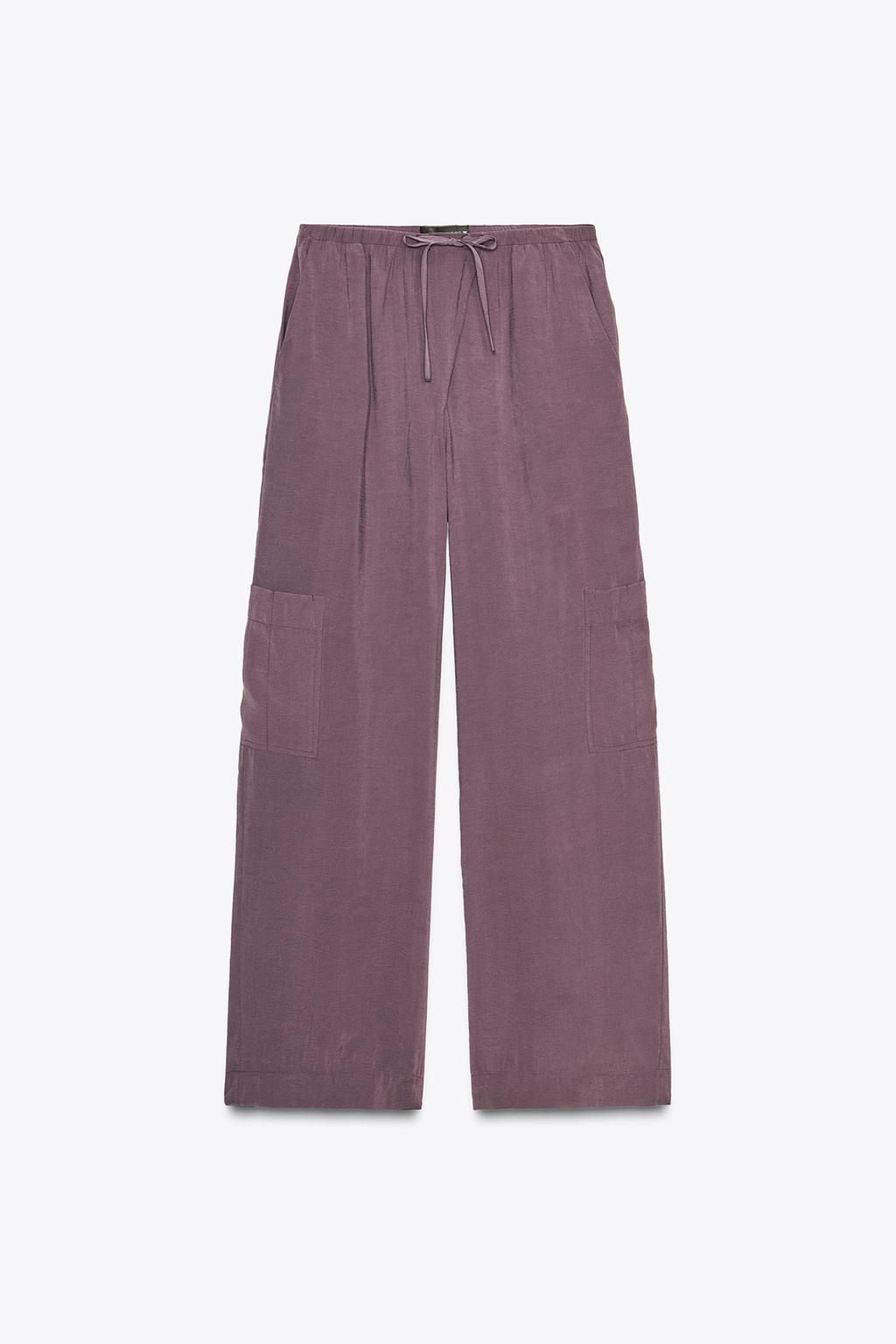 FLOWING CARGO TROUSERS - Zara фото 5