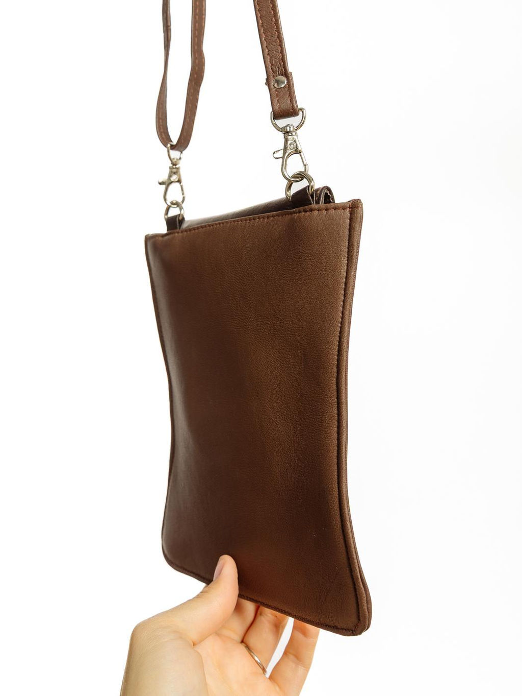 Сумка натуральная кожа через плечо №1115/52 - Ганг фото 4