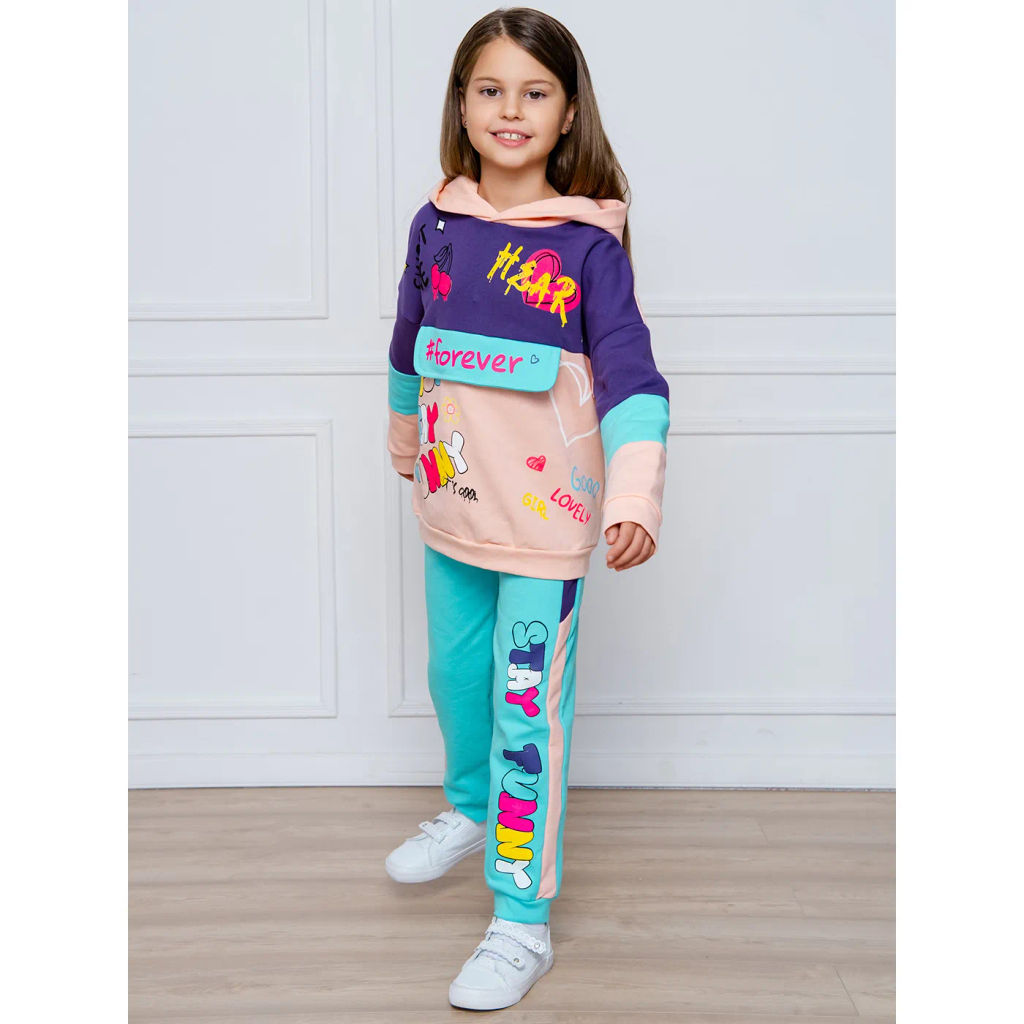 Костюм Youlala футер 2х нитка начёс  фото 4