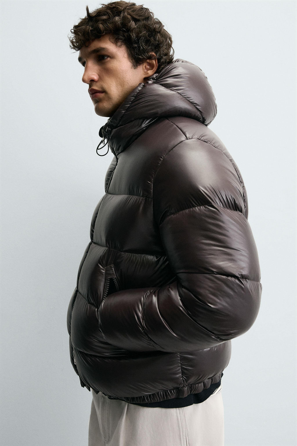 100% FEATHER WATER-REPELLENT DOWN JACKET - Zara фото 7