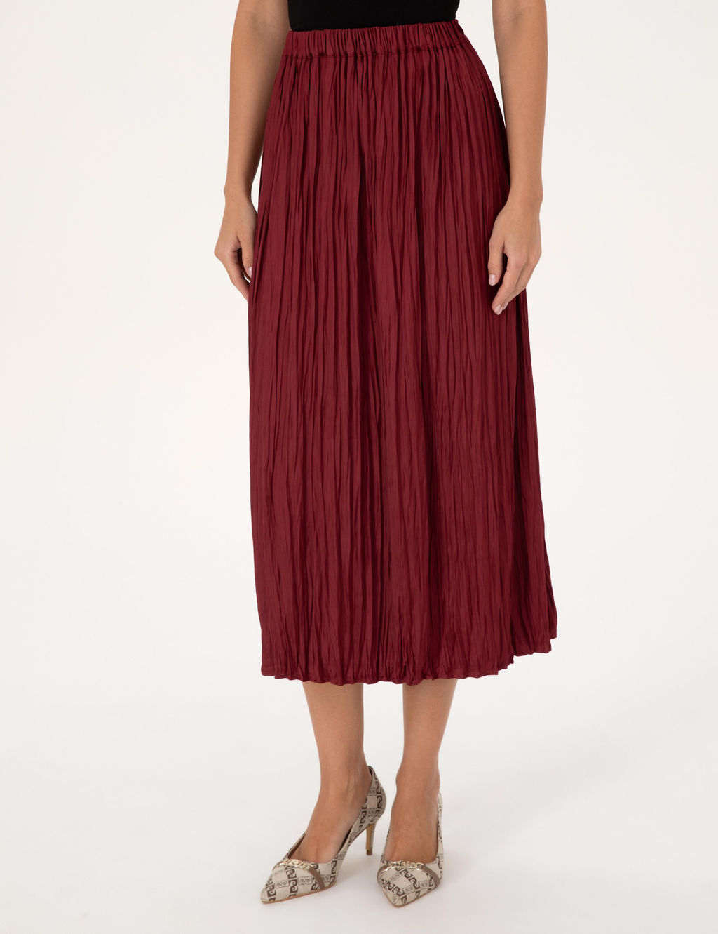 Vi_ne A Kesim Dokuma Etek - Pierre cardin фото 2