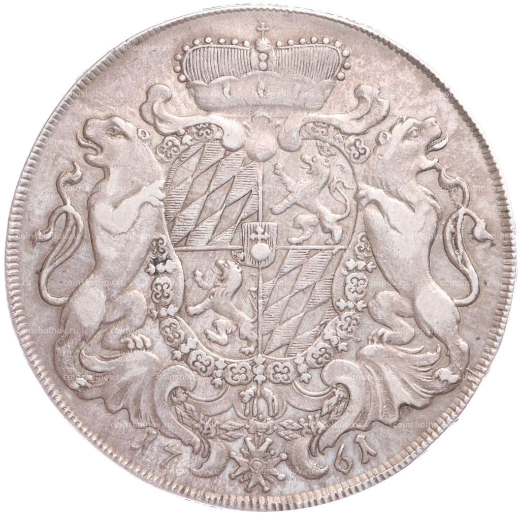 Монета 1 талер 1761 года Бавария
