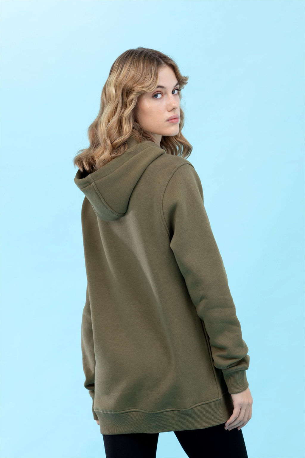 U. S. Polo Assn Базовый свитшот цвета хаки с капюшоном (унисекс) - U.s. polo assn фото 12
