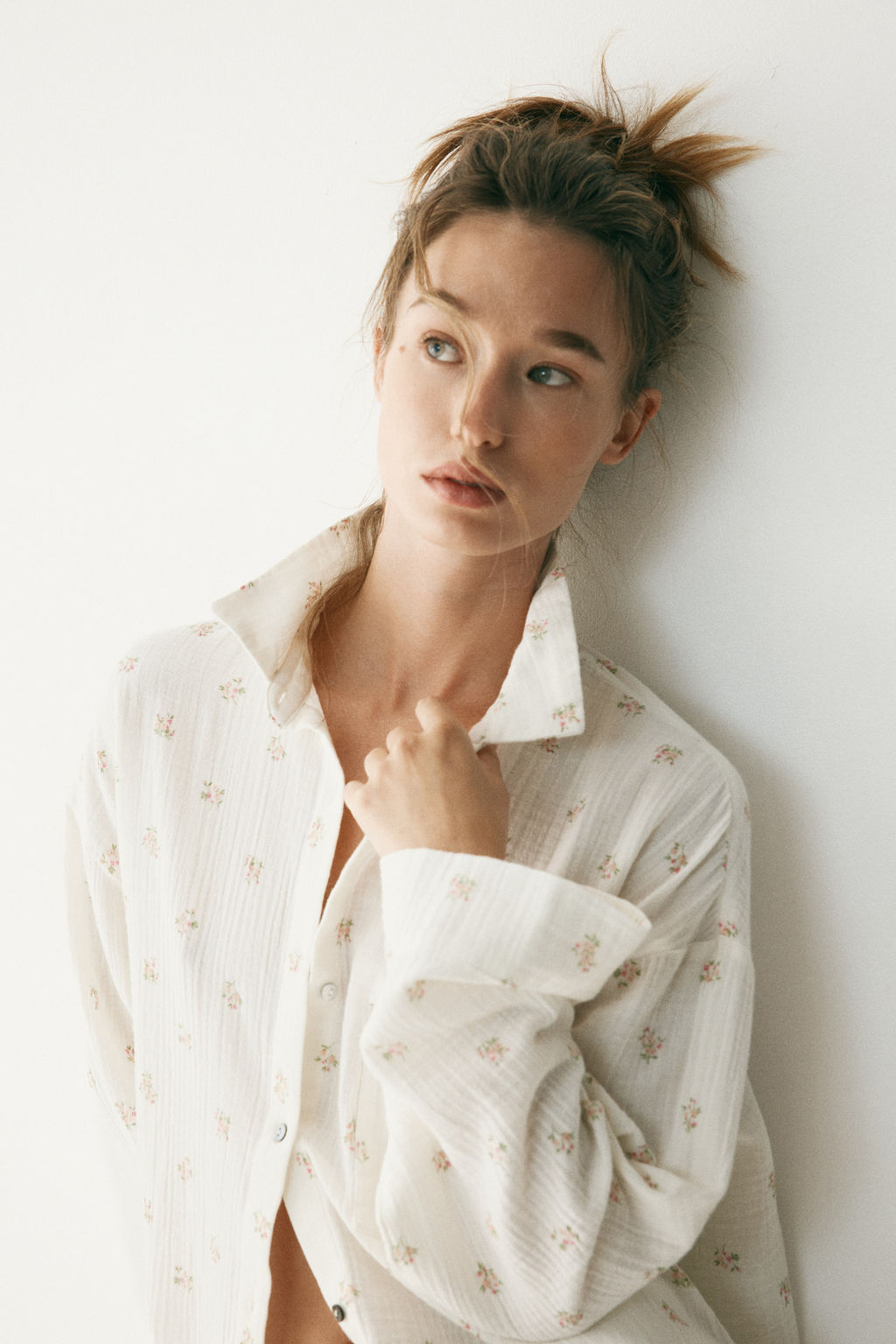 Camisa y pantal?n corto de pijama - H&m фото 13