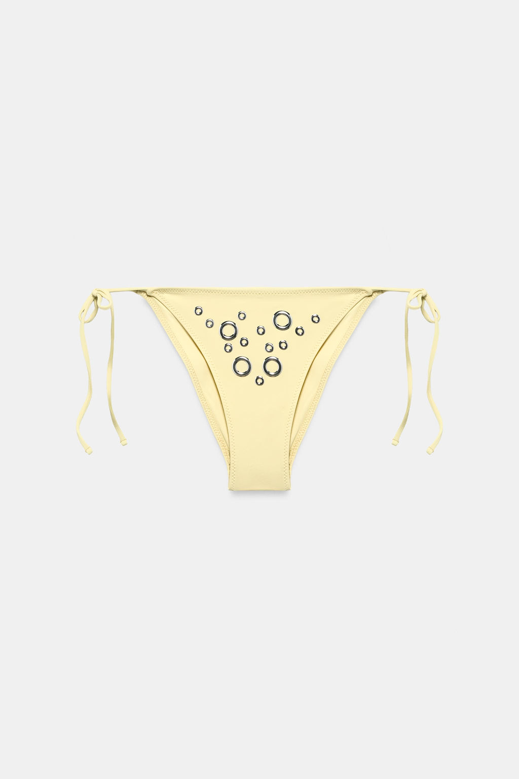 BRAGUITA BIKINI ARANDELAS LAZADAS / Amarillo - Zara фото 7
