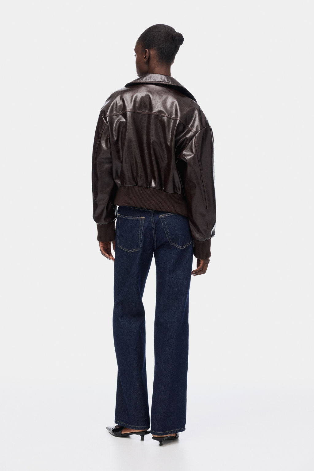 Wide High Waist Jeans - H&m фото 17