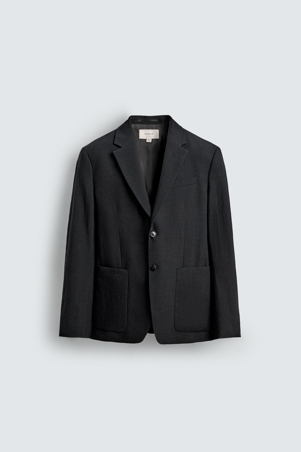 BLAZER TRAJE ESTRUCTURA 100% LANA / Negro - Zara фото 8