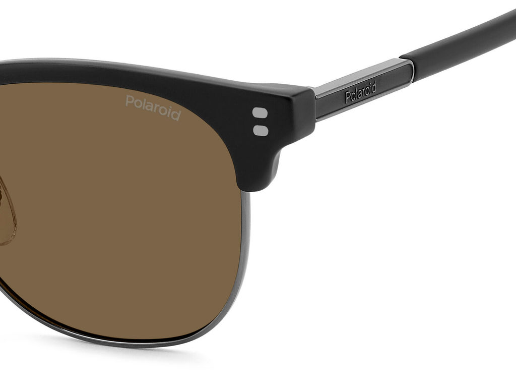 Солнцезащитные очки POLAROID PLD 4196/S/X Чёрный, мужские  фото 4