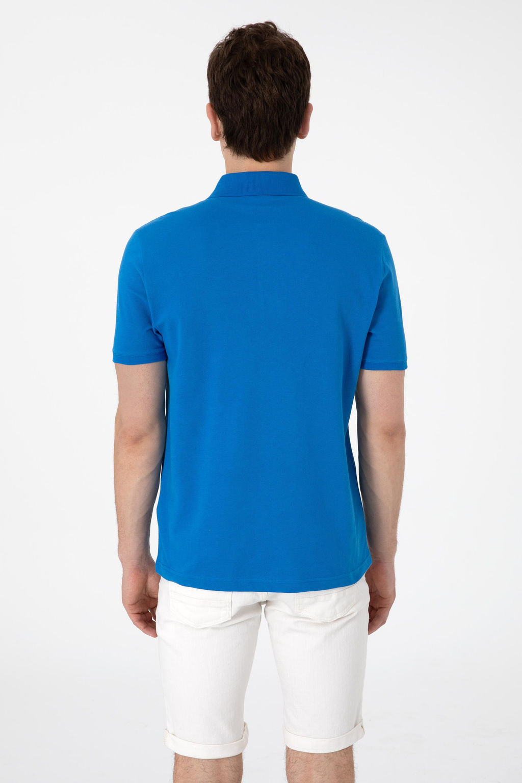 Erkek Regular Fit Polo Yaka Kobalt Mavi Basic Ti__rt Sepette S_rpriz _ndirim - U.s. polo assn фото 5