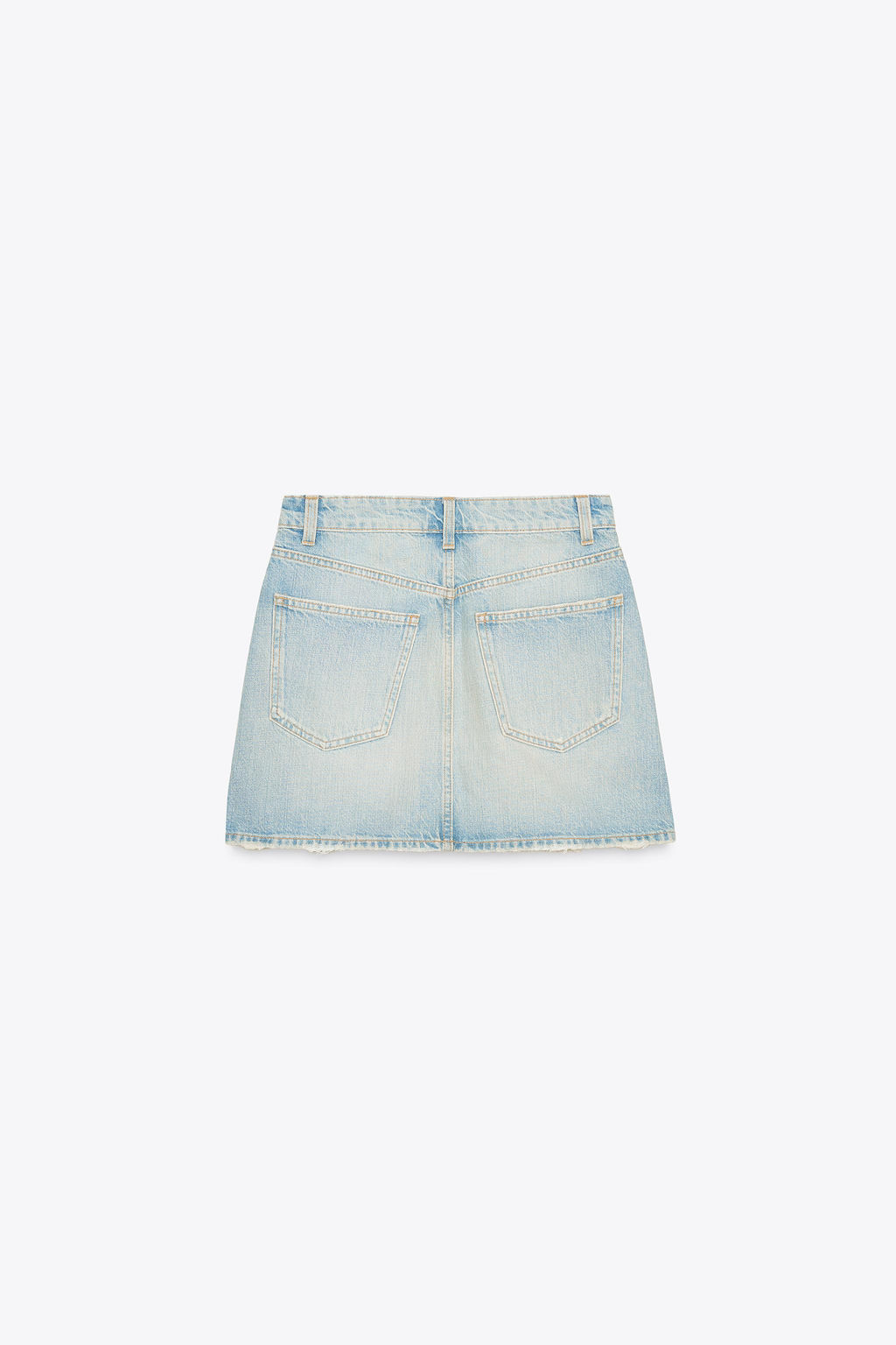 TRF DENIM MINI SKIRT - Zara фото 6