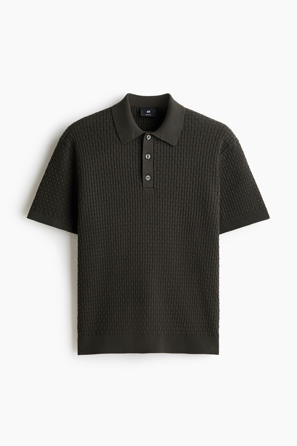 Polo en punto de algod?n Regular Fit - H&m фото 3