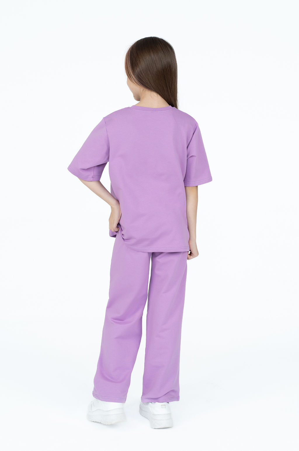 Костюм детский для девочки сирень 7063 (140)