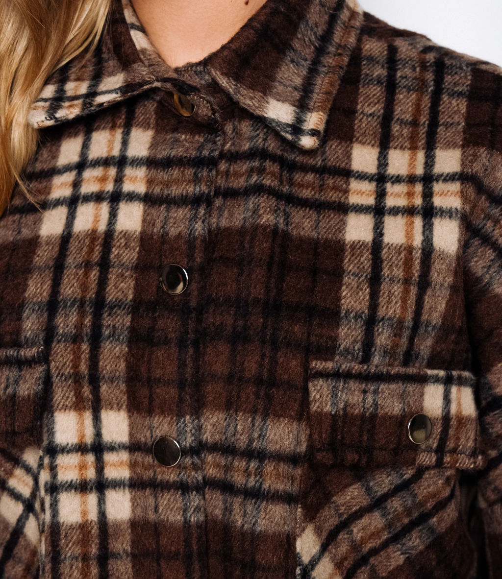 Рубашка #КТ25552, коричневый - Dommod фото 5