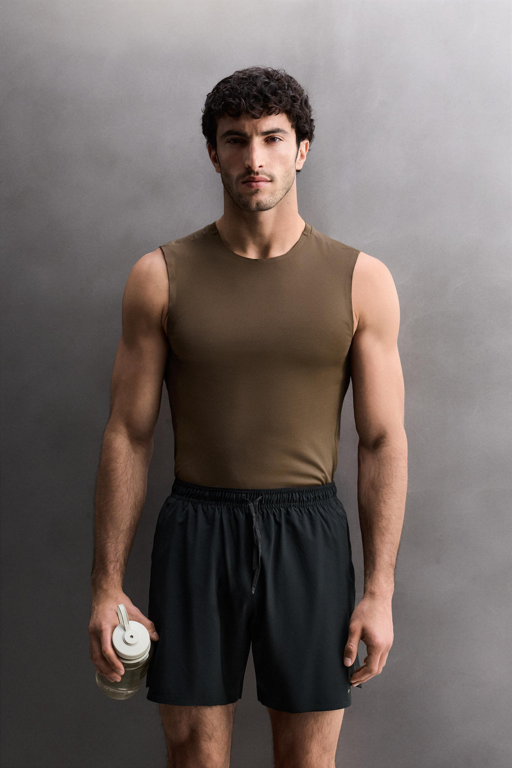 CAMISETA TANK PRIMERA CAPA / Marr?n - Zara фото 2