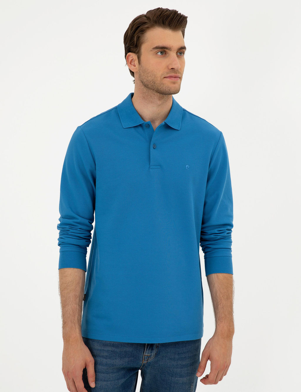 _ndigo Slim Fit Basic Sweatshirt - Pierre cardin фото 3