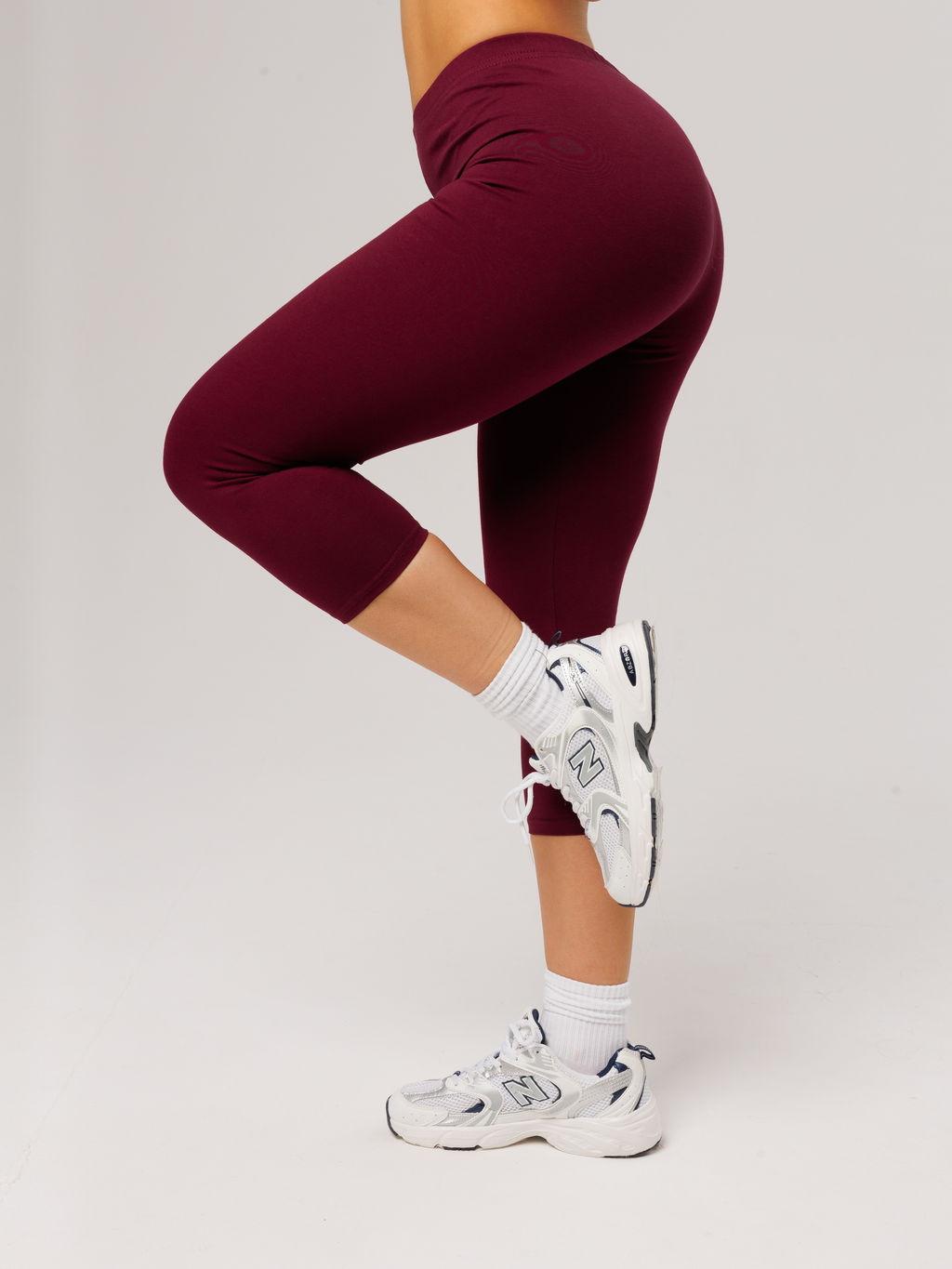 Трикотажные женские бриджи LINGEAMO темно-бордовые КБ-24 (28)