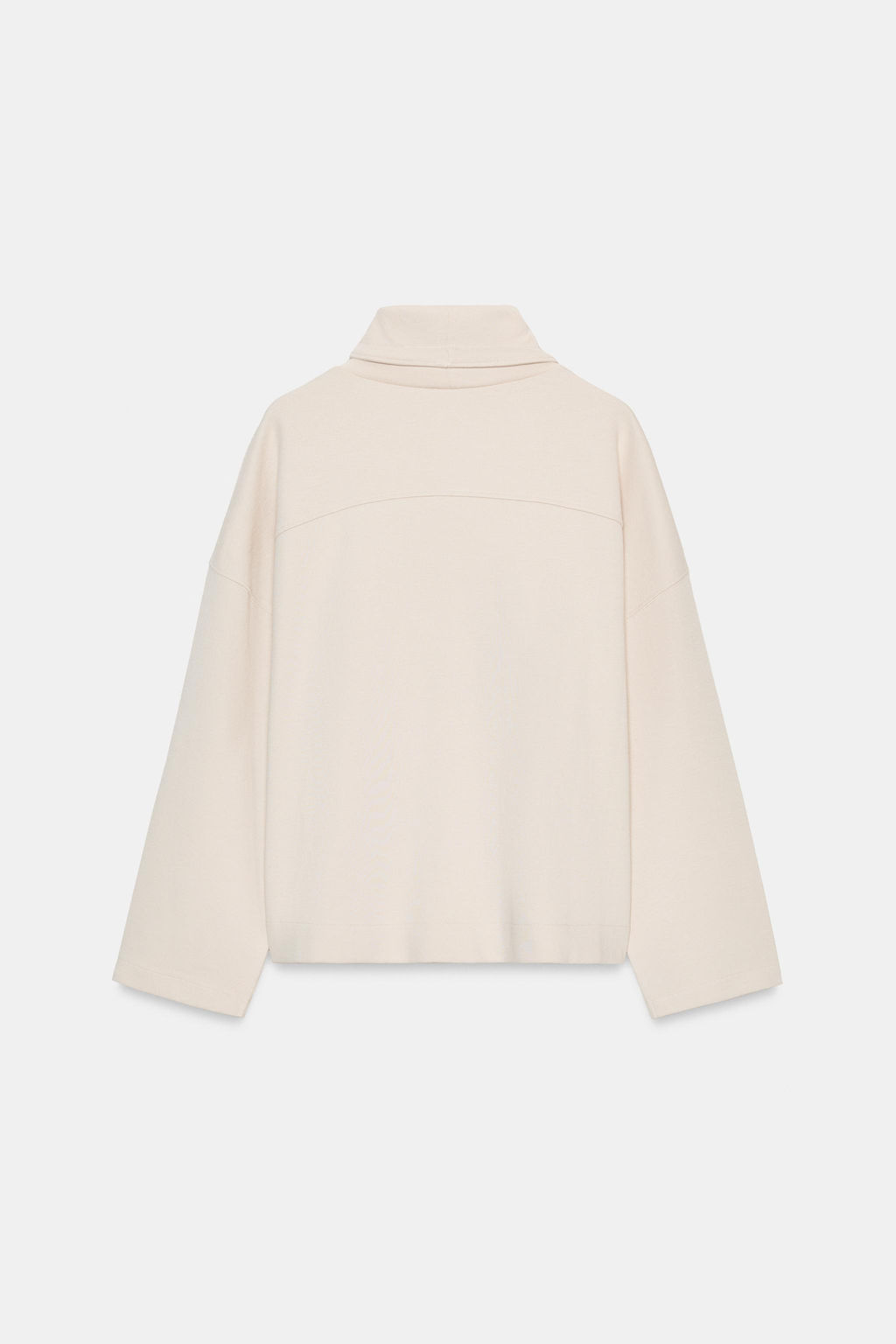 WASHED-EFFECT INTERLOCK SWEATSHIRT - Zara фото 9