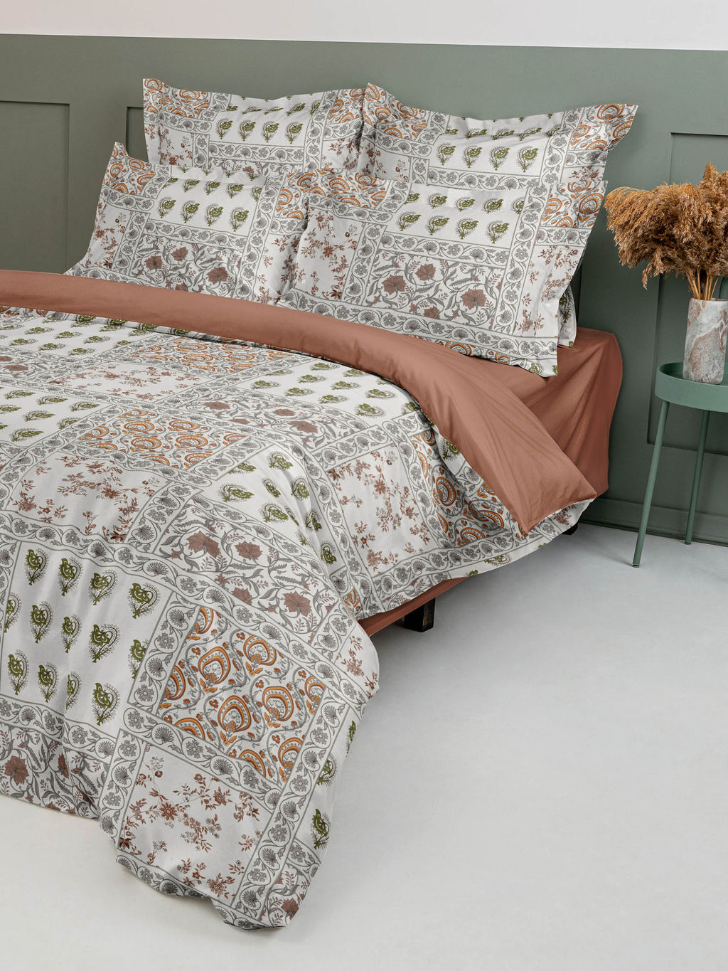 КПБ ЭКОДОМ Персик 21244-1/Семейный