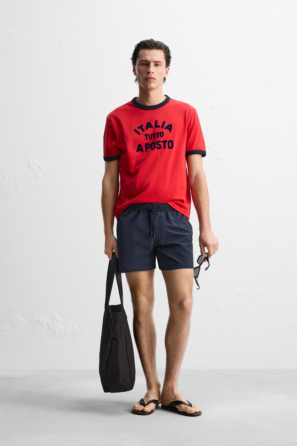 BASIC REGULAR SWIMMING TRUNKS