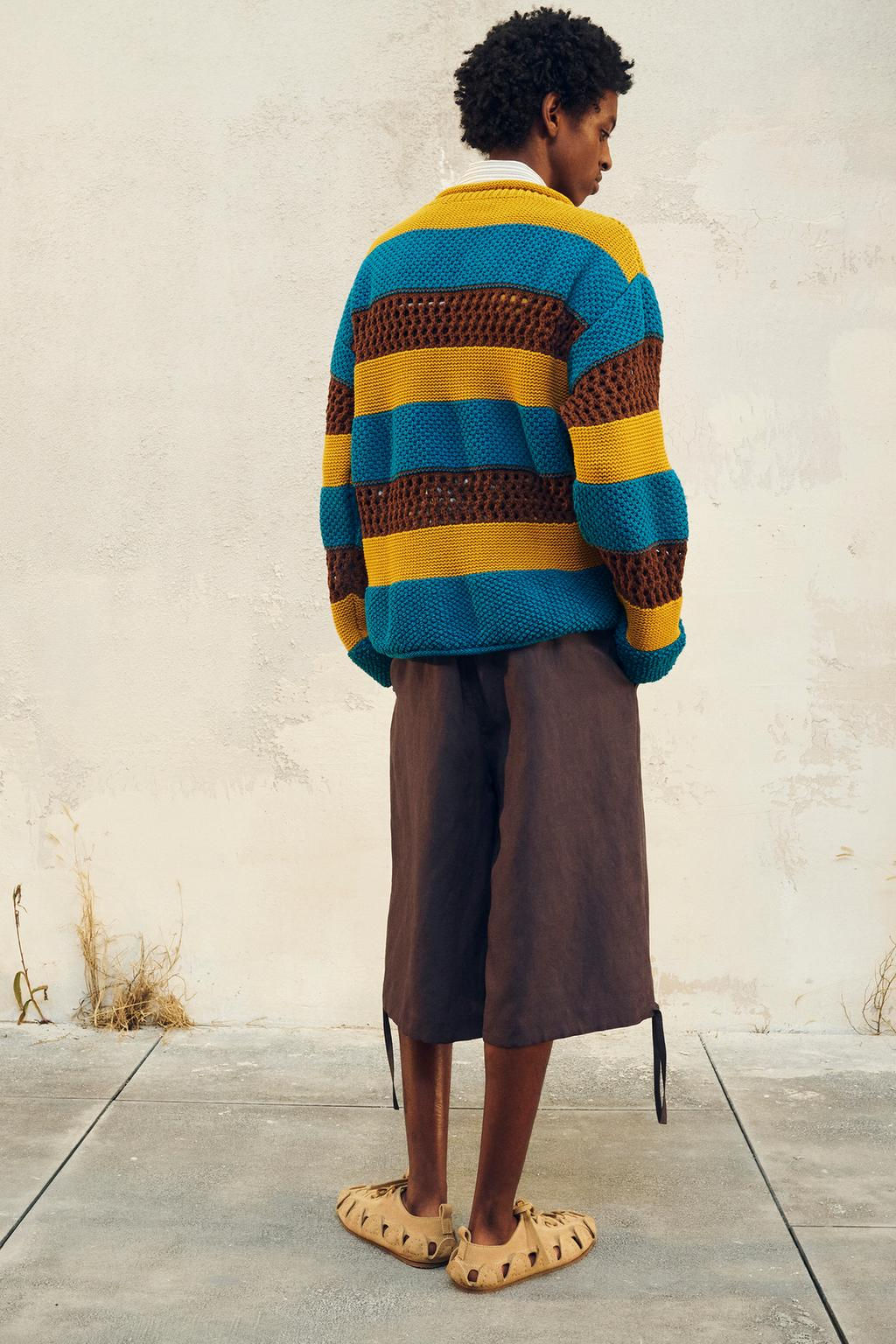 LIMITED EDITION COMBINED TEXTURES SWEATER - Zara фото 3