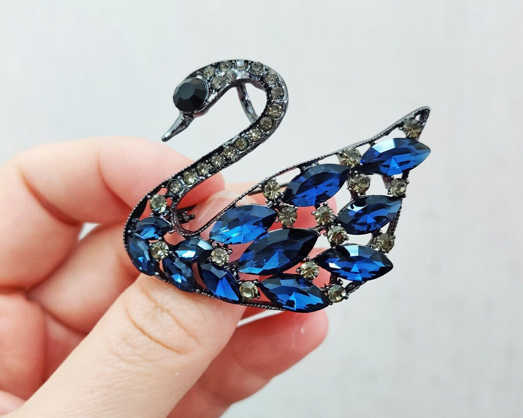 Брошь Лебедь - Vel vett фото 3