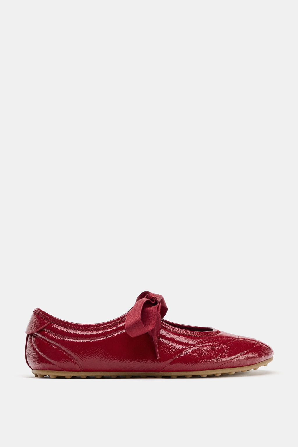 BALLET FLATS WITH BOW - Zara фото 2