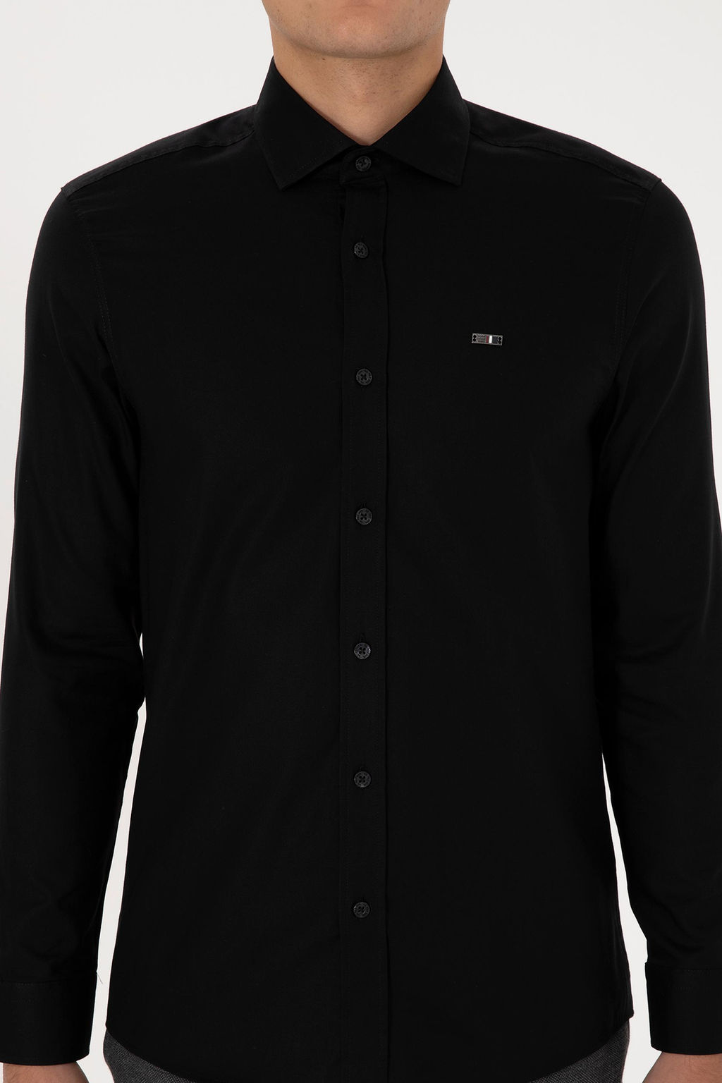 Erkek Siyah Uzun Kollu Basic G_mlek - U.s. polo assn фото 6