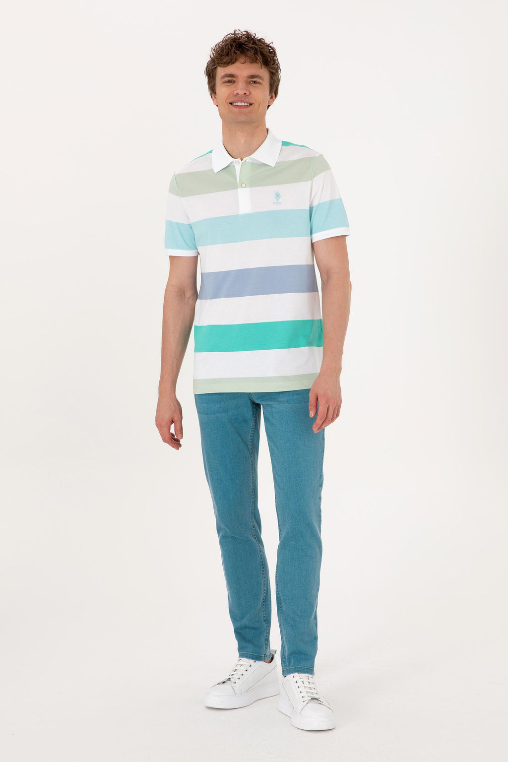 Erkek Ye_il Jean Pantolon Sepette S_rpriz _ndirim