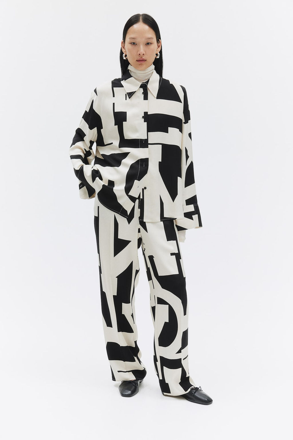 Camisa de corte holgado - H&m фото 3