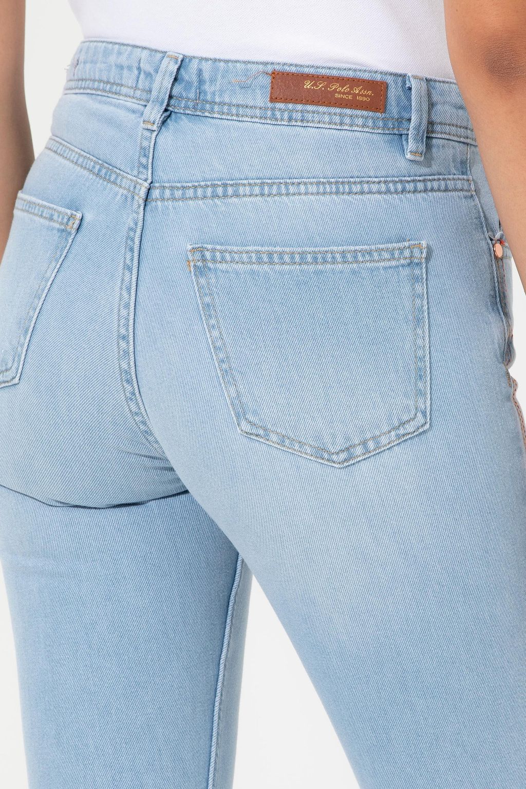 U. S. Polo Assn Женские синие джинсовые брюки - U.s. polo assn фото 7