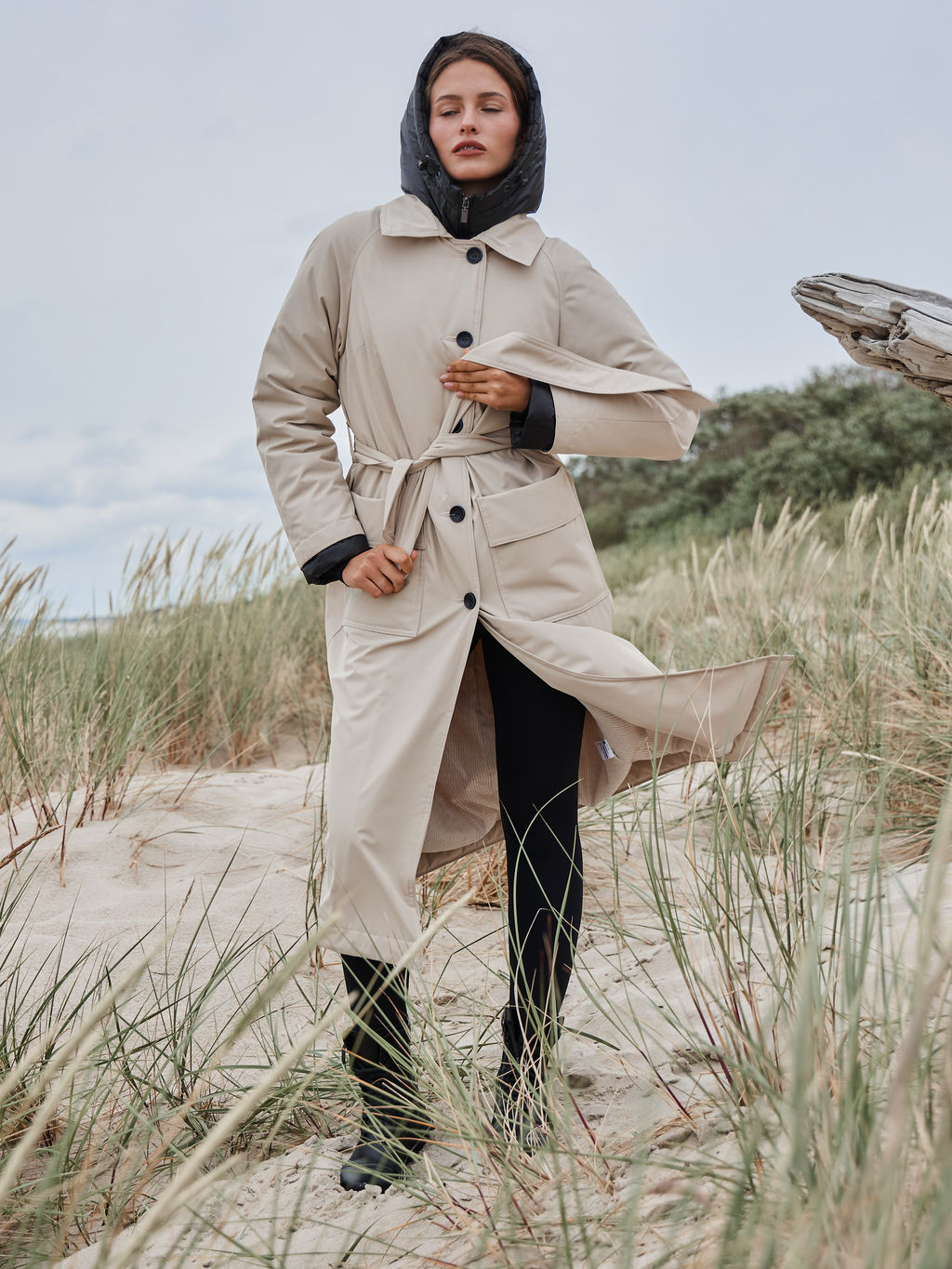 Плащ утепленный HOOPS, арт. 33090