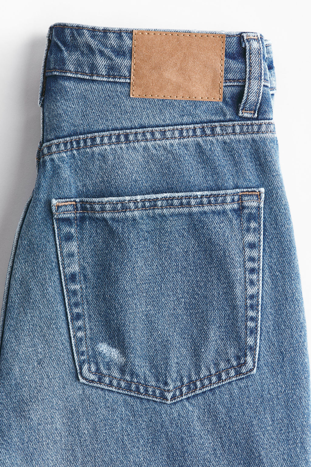 Straight High Waist Ankle Jeans - H&m фото 10