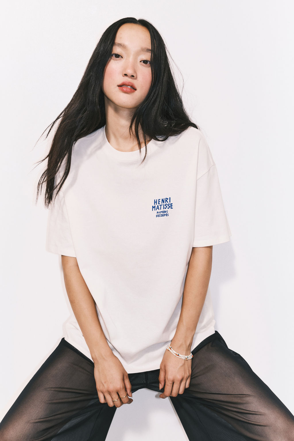 Camiseta oversize con motivo estampado - H&m фото 6