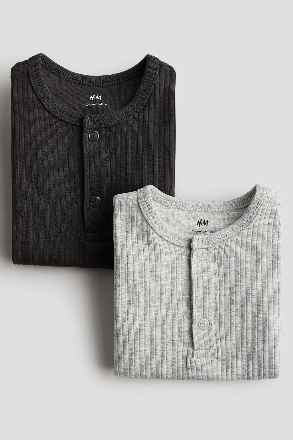 Pack de 2 bodies con cuello panadero - H&m фото 2