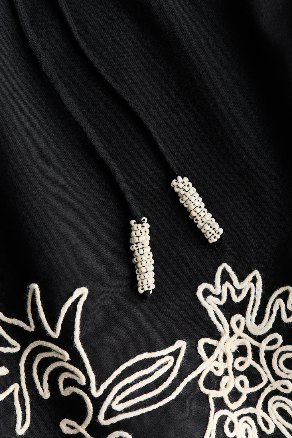 Top halter de algod?n con detalles bordados - H&m фото 4