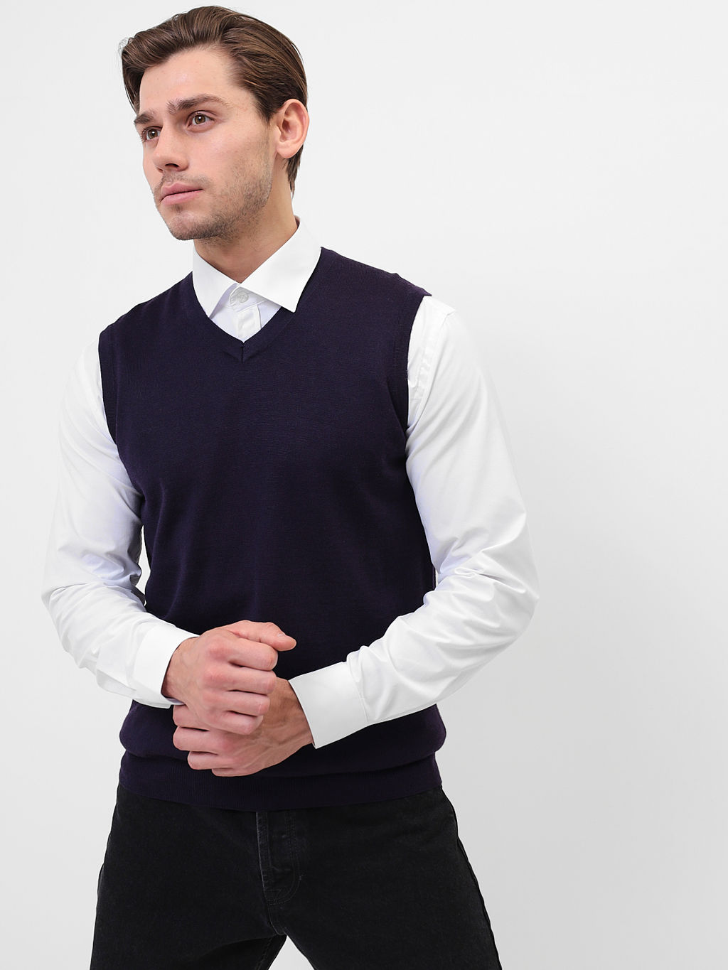 Жилет мужской GREG G125-EV (фиолет)  фото 3