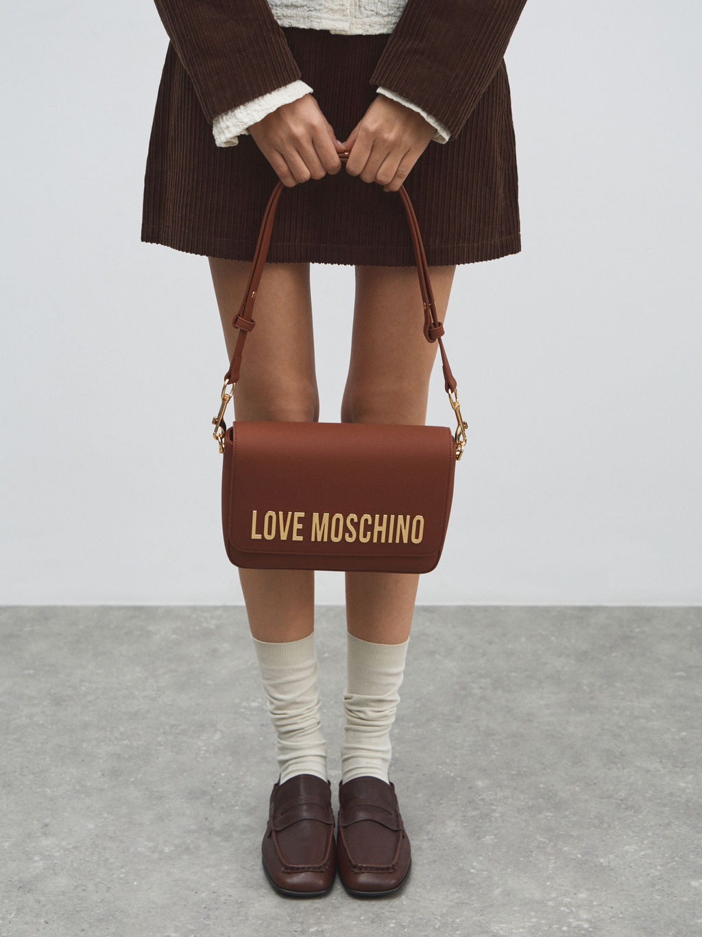 Кросс-боди LOVE MOSCHINO BOLD LOVE Артикул 4560962, красно-коричневый  фото 5