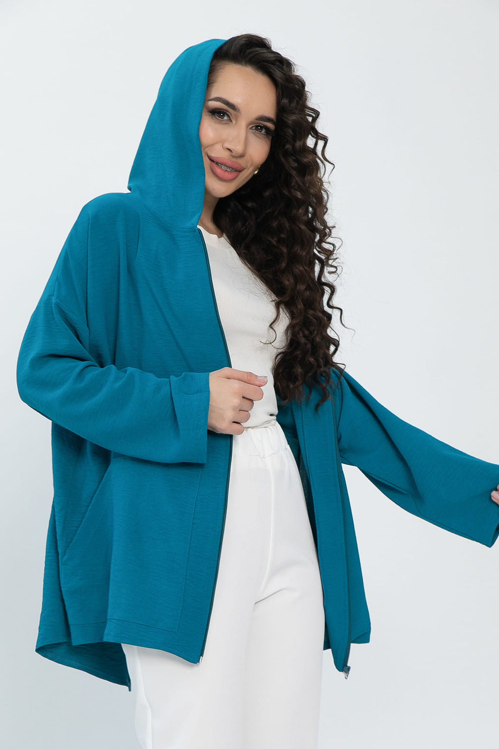 Туника На спорте (морская волна) Б13466-8М - Lt collection фото 5