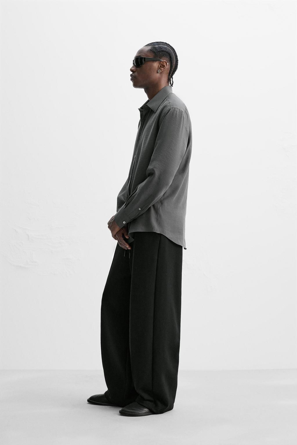 FLOWING SHIRT - LIMITED EDITION - Zara фото 4